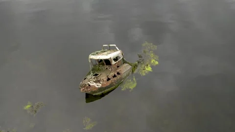 Shipwreck 4 Stock Footage 263150410