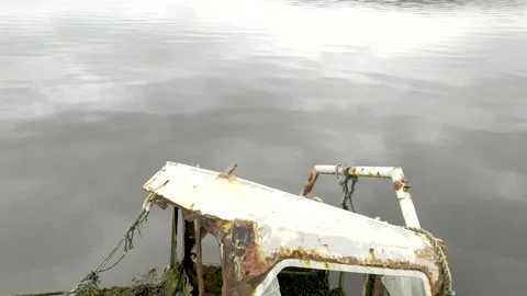 Shipwreck 5 Stock Footage 263152041