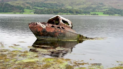 Shipwreck 6 Stock Footage 263151931