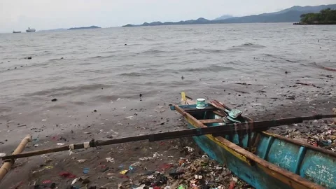 Shipwreck on the beach Stock Footage 220755840