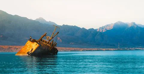 Shipwreck Beach Stock Photos