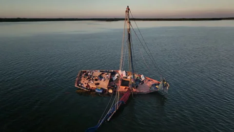 Shipwreck Florida Stockbeeldmateriaal 244748445