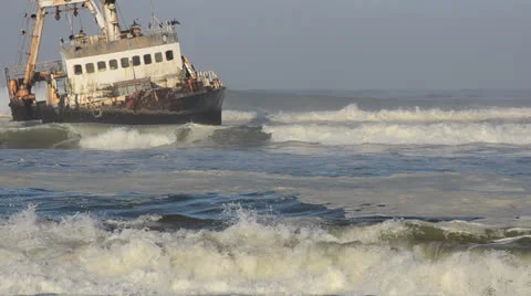 Shipwreck Stock Footage 26056120