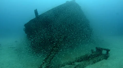 Shipwreck Stock Footage 33850072