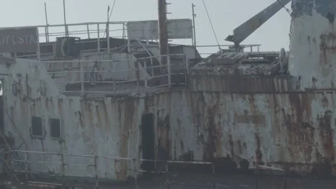 Shipwreck Main Deck Detailed Left Side Vidéo 219905184