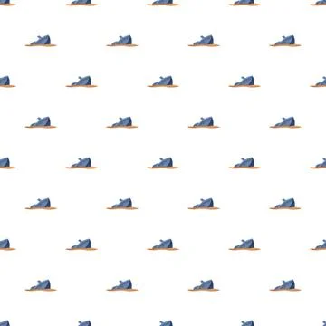 Shipwreck pattern seamless underwater vessel illustration Stock-Illustration