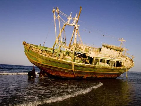 Shipwreck Stock-Fotos