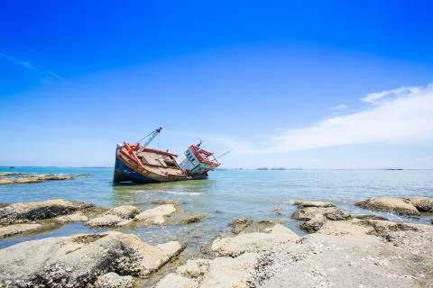 Shipwreck Stock Photos