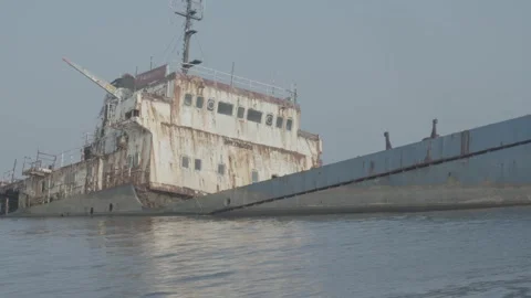 Shipwreck Right Side (Slow Motion) Vidéo 219905159
