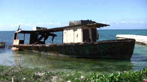 Shipwreck01 Stock Footage 400571