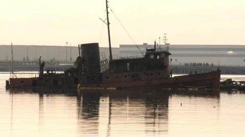 Shipwreck1 Stock Footage 154707