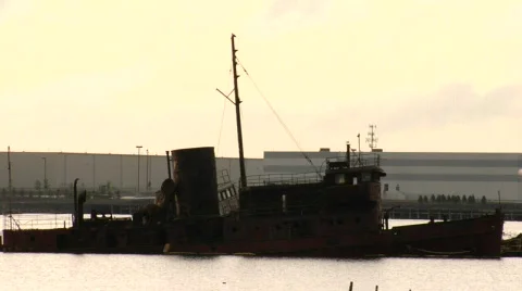 Shipwreck10 Stock Footage 182502