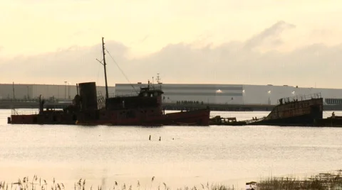 Shipwreck16 Stock Footage 180693