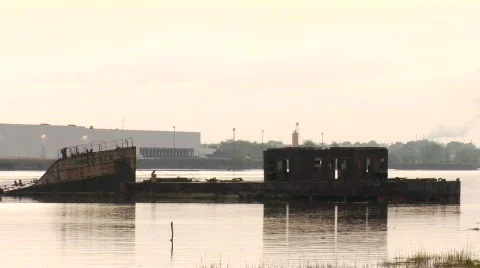 Shipwreck5 Stock Footage 177377