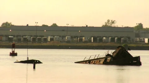 Shipwreck7 Stock Footage 189927