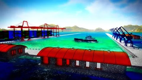 Shipyard イラスト素材