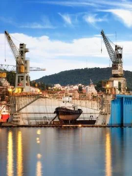 Shipyard Stock Photos