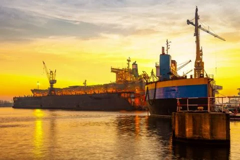 Shipyard Stock Photos