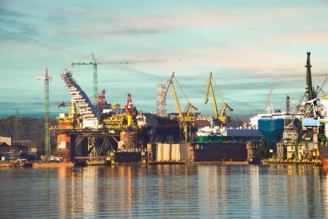 Shipyard Stock Photos