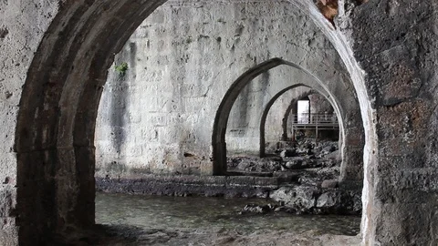 Shipyard Tersane Alanya. Stock Footage 109220519