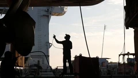 Shipyard,factory,exclusive,vessel reconstruction Stock-Footage 87086033