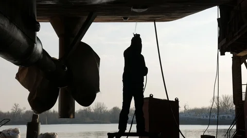 Shipyard,factory,exclusive,vessel reconstruction Stock Footage 87086519