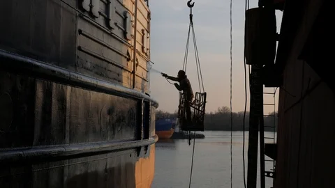 Shipyard,factory,exclusive,vessel reconstruction Vidéo 87086831