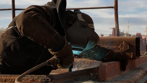Shipyard,factory,exclusive,vessel reconstruction Stock Footage 87392917
