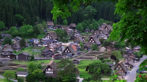 Shirakawa-go Stock-Footage 332244054