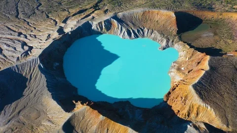 Shirane is active volcano mountain in Kusatsu Stock Footage 115878875