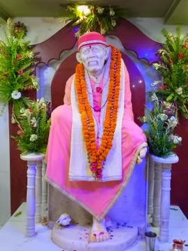 Shirdi Sai Baba Foto stock