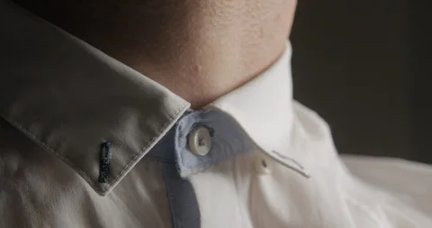 Shirt button man opening and closing slow motion Vídeos de archivo 103493884