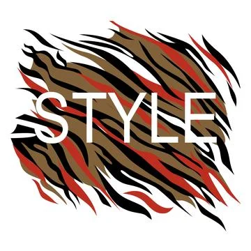 Shirt design Illustrazione stock