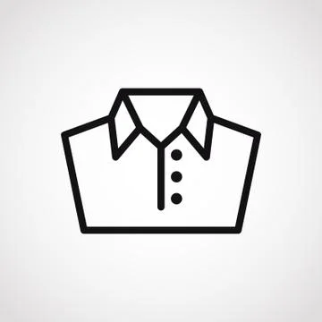 Shirt men. Illustrazione stock