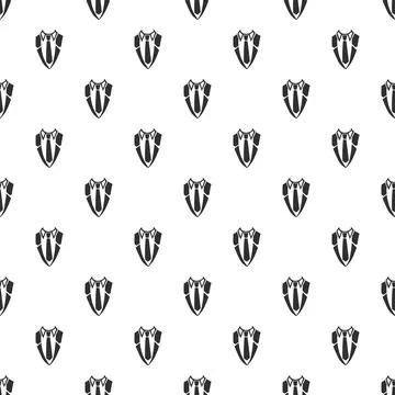 Shirt necktie pattern seamless Stock Illustration