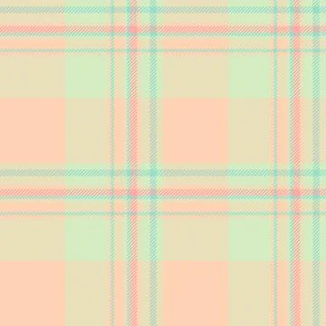 Shirt seamless background vector, straight fabric texture check. Infinity t.. Stock Illustration