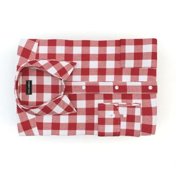 Shirt set on a white background Stock Illustration