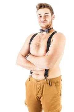 Shirtless man Stock Photos