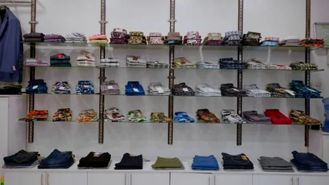 Shirts and pants Stock Footage 284964741