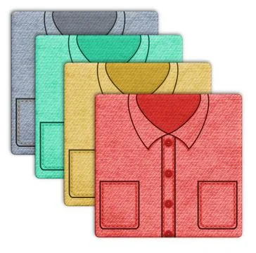 Shirts Stock Illustration
