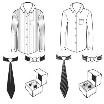 Shirts Stock Illustration