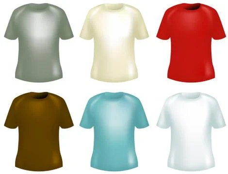 Shirts set Stock-Illustration