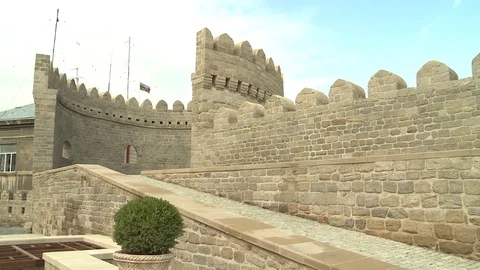 Shirvanshah's Palace Stock Footage 76099984