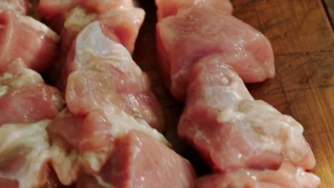 Shish kebab Stock Footage 140232951