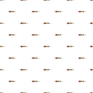 Shish kebab pattern on white background Stock Illustration
