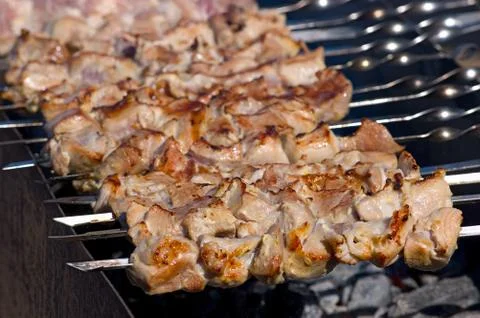 Shish kebab Foto stock