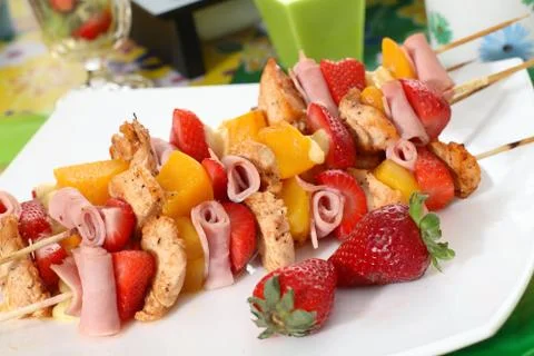 Shish kebab Foto stock