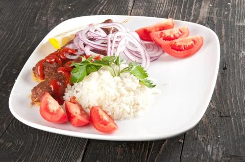 Shish kebab Stock Photos