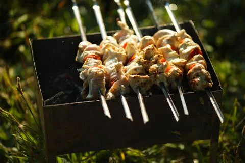 Shish kebab Foto stock