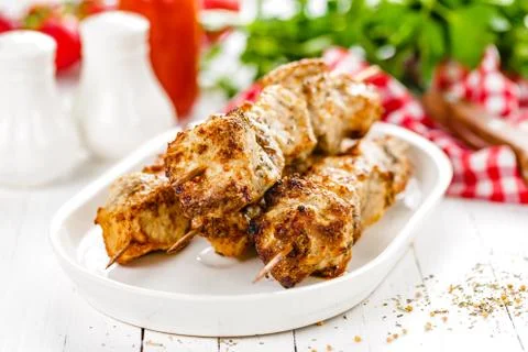 Shish kebab Foto stock
